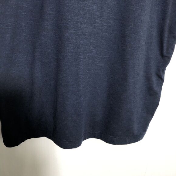 J. Crew Polo Shirt Mens Medium Blue Performance Golf Stretch Soft Preppy - Picture 7 of 9